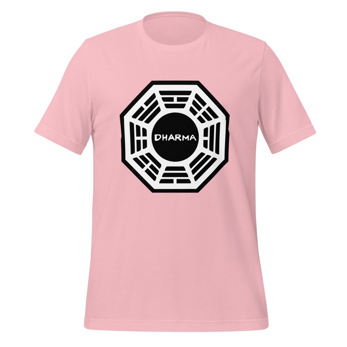 Dharma Initiative Logo T - Shirt (unisex) - Pink - AI Store