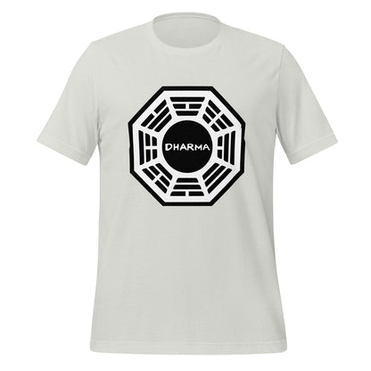 Dharma Initiative Logo T - Shirt (unisex) - Silver - AI Store