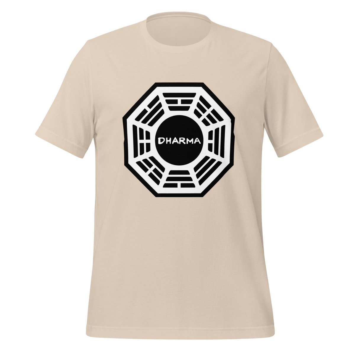Dharma Initiative Logo T - Shirt (unisex) - Soft Cream - AI Store