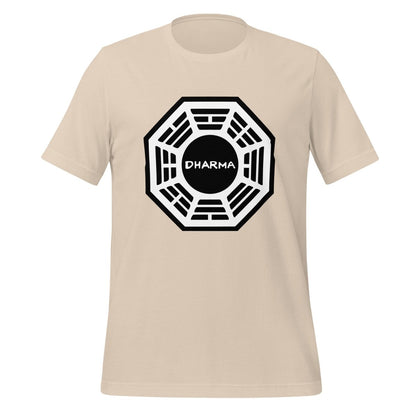 Dharma Initiative Logo T - Shirt (unisex) - Soft Cream - AI Store