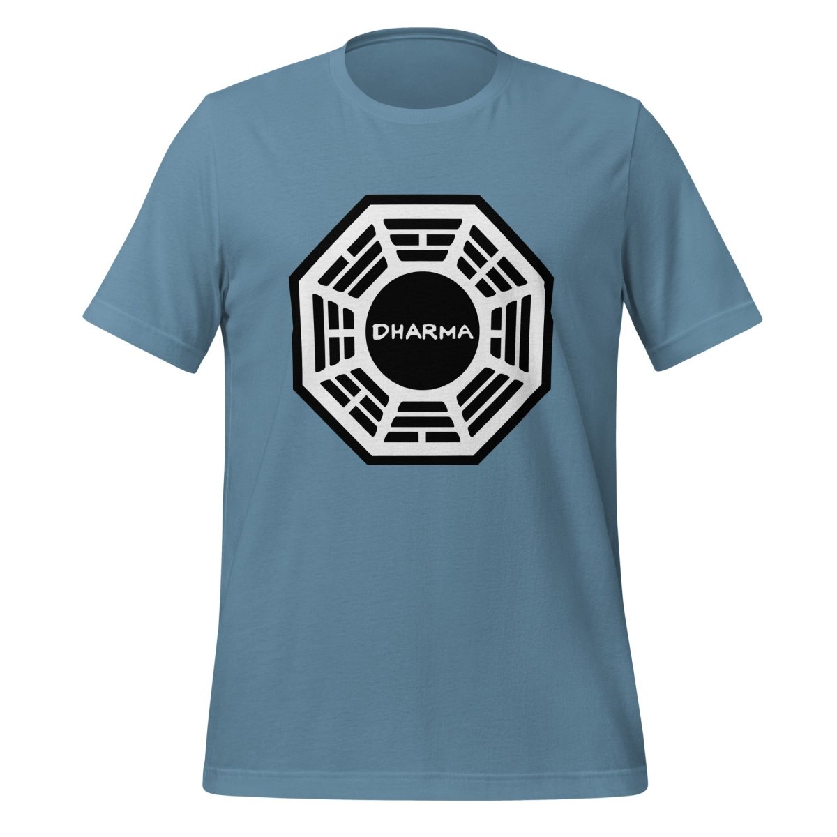 Dharma Initiative Logo T - Shirt (unisex) - Steel Blue - AI Store