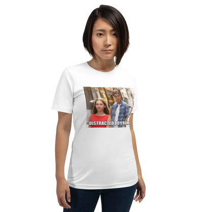 Distracted Boyfriend V2 Meme T-Shirt (unisex)