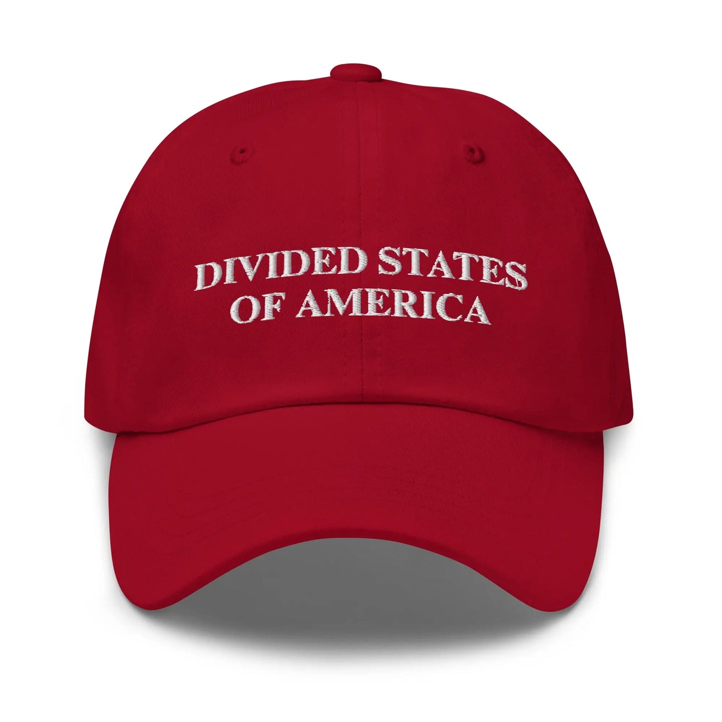 DIVIDED STATES OF AMERICA Cap - Cranberry