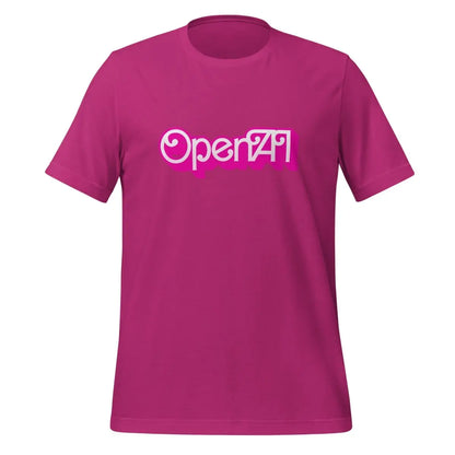 Dolls Love OpenAI T-Shirt (unisex) - Berry / M