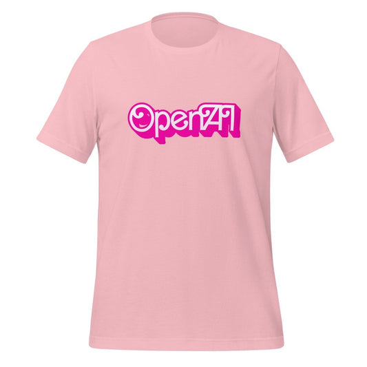 Dolls Love OpenAI T-Shirt (unisex) - Pink - AI Store