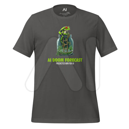 Doom Predicted Win for AI T-Shirt (unisex) - Asphalt / M