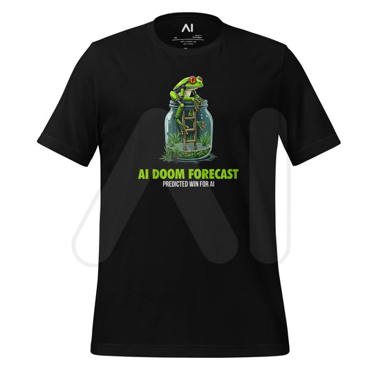 Doom Predicted Win for AI T-Shirt (unisex) - Black / M