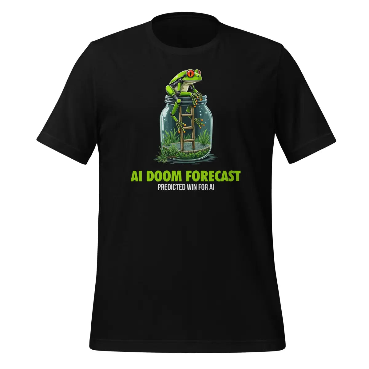 The Doom Predicted Win for Ai T-shirt (unisex) Black / m.