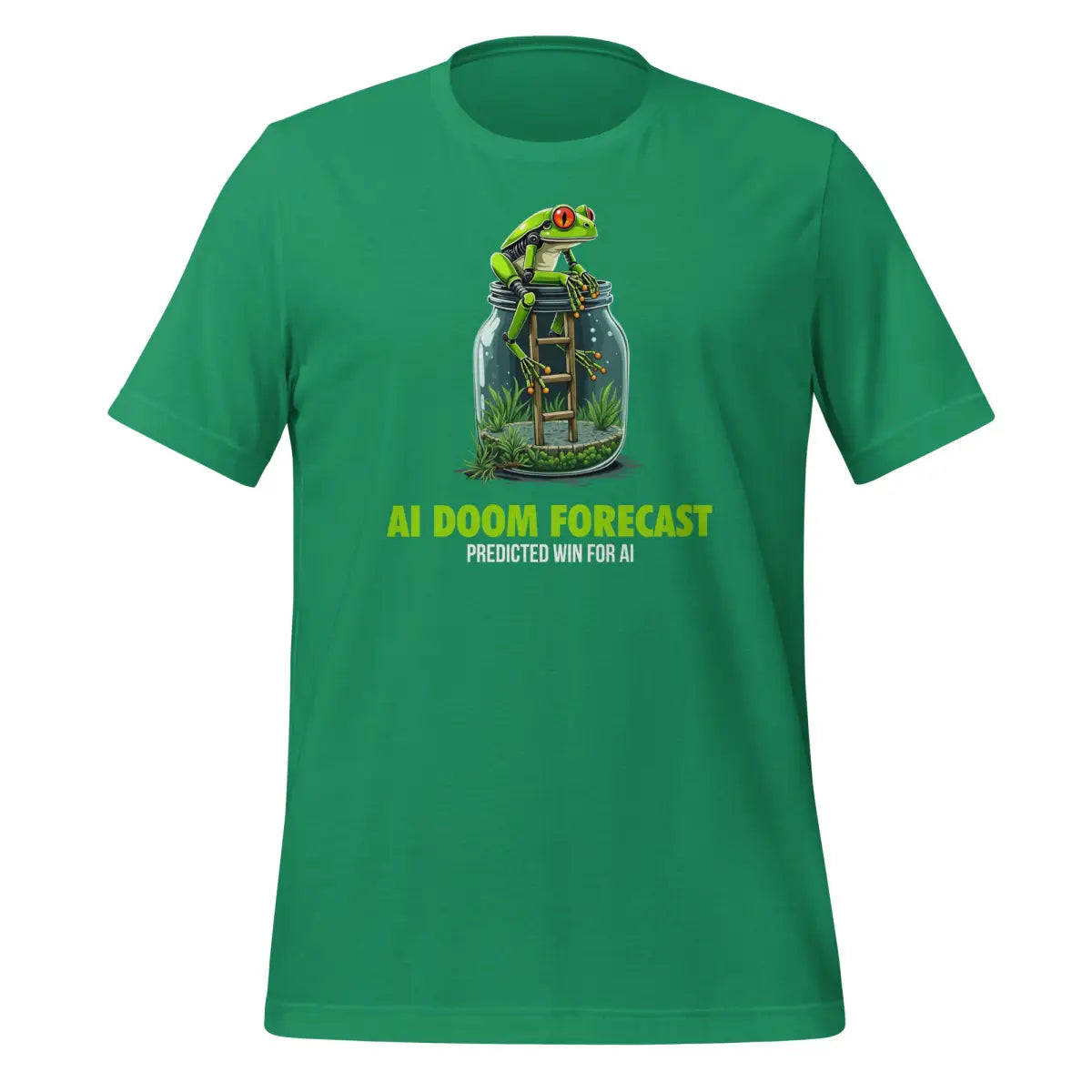 The Doom Predicted Win for Ai T-shirt (unisex) Kelly / m.