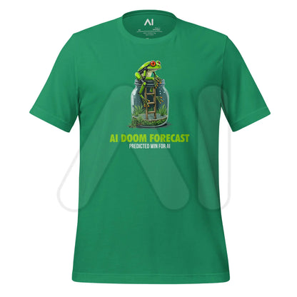 Doom Predicted Win for AI T-Shirt (unisex) - Kelly / M