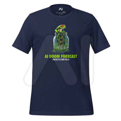 Doom Predicted Win for AI T-Shirt (unisex) - Navy / M