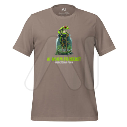 Doom Predicted Win for AI T-Shirt (unisex) - Pebble / M