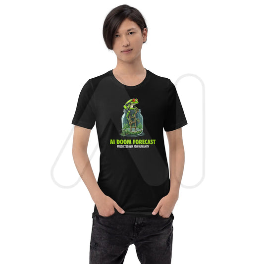 Doom Predicted Win for Humanity T-Shirt (unisex)