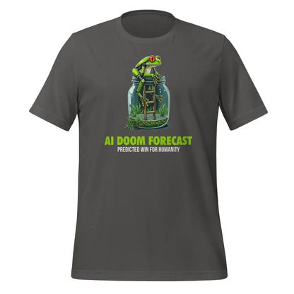 The Doom Predicted Win for Humanity T-shirt (unisex) Asphalt / m.