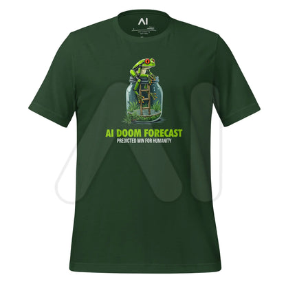 Doom Predicted Win for Humanity T-Shirt (unisex) - Forest / M