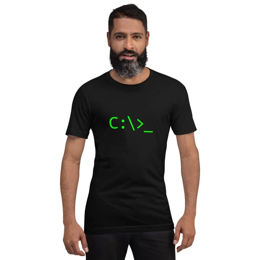 The Dos Command Prompt T-shirt (unisex).