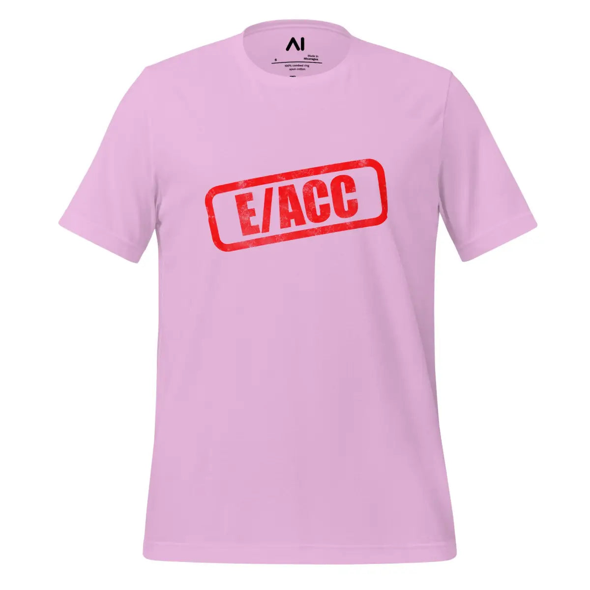 E/ACC Stamp T-Shirt 2 (unisex) - Lilac / M