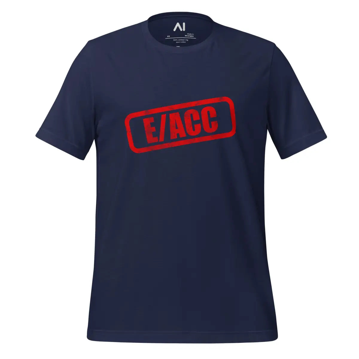 E/ACC Stamp T-Shirt 2 (unisex) - Navy / M