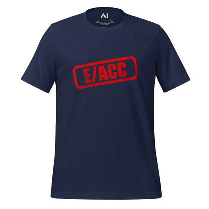 E/ACC Stamp T-Shirt 2 (unisex) - Navy / M