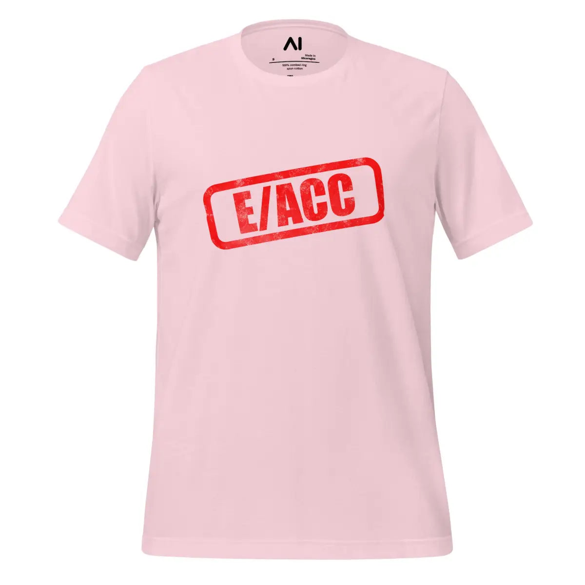 E/ACC Stamp T-Shirt 2 (unisex) - Soft Pink / M