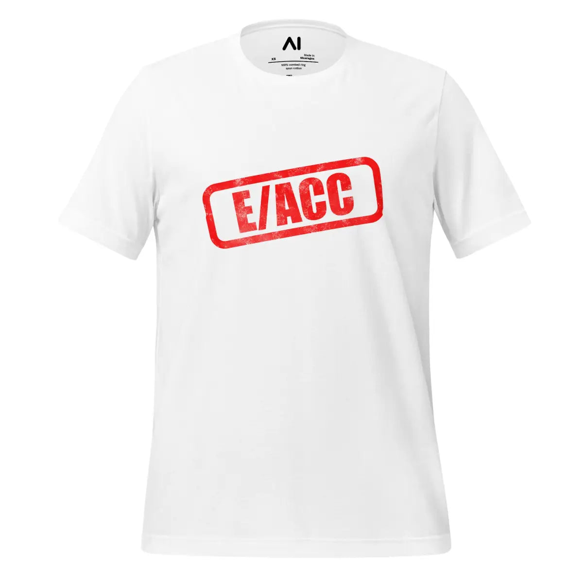 E/ACC Stamp T-Shirt 2 (unisex) - White / M