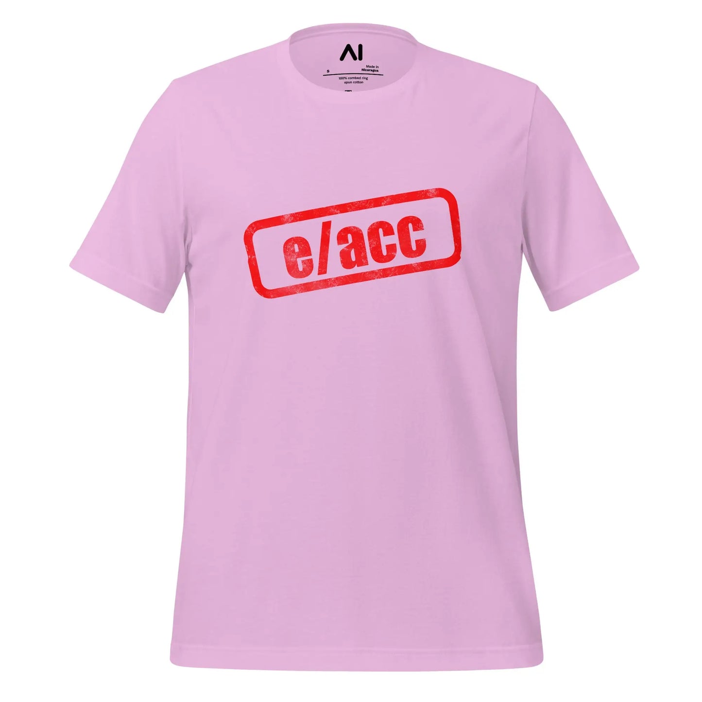 e/acc Stamp T-Shirt (unisex) - Lilac / M