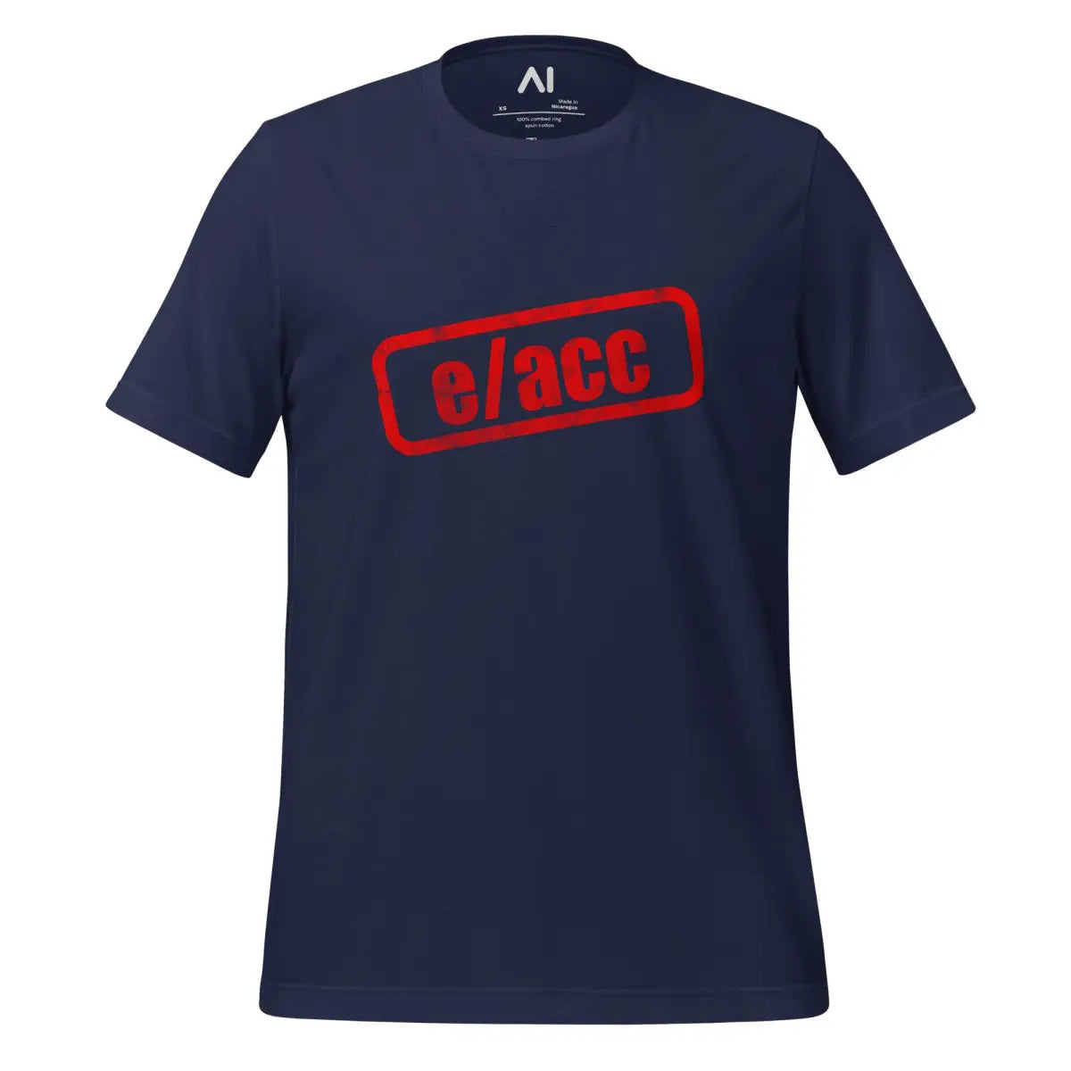 e/acc Stamp T-Shirt (unisex) - Navy / M