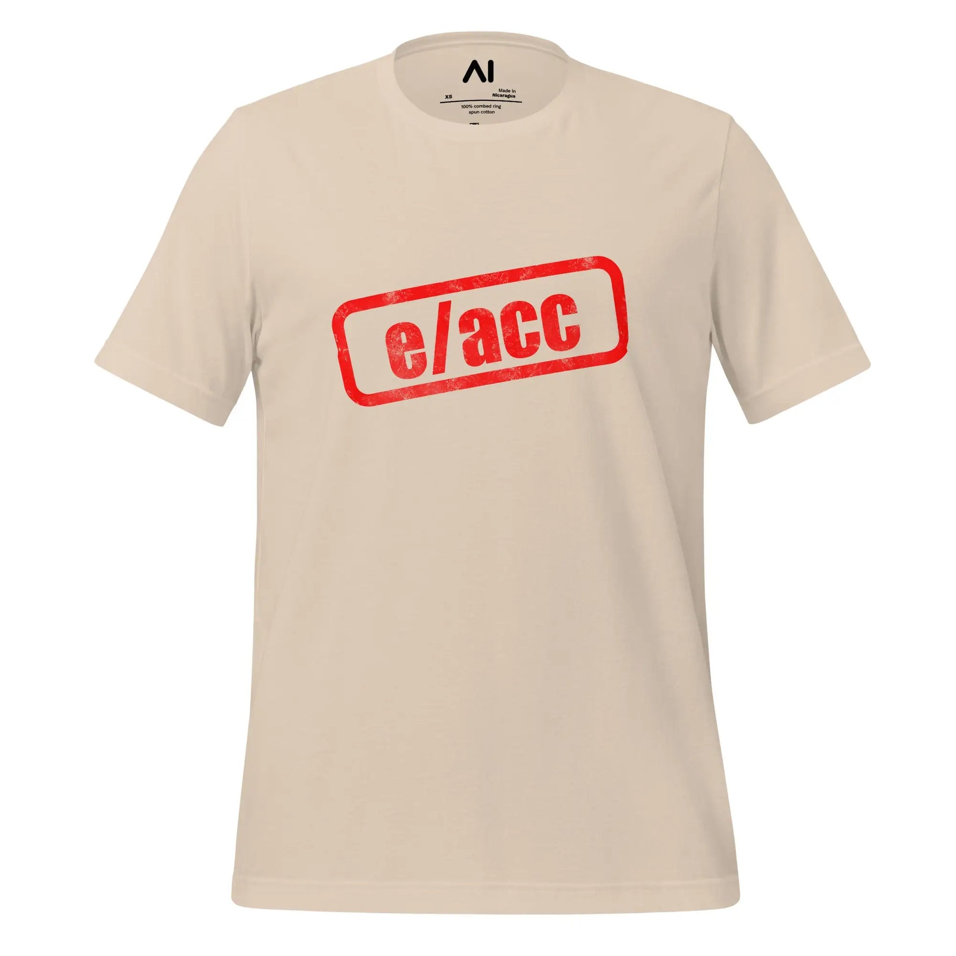 e/acc Stamp T-Shirt (unisex) - Soft Cream / M