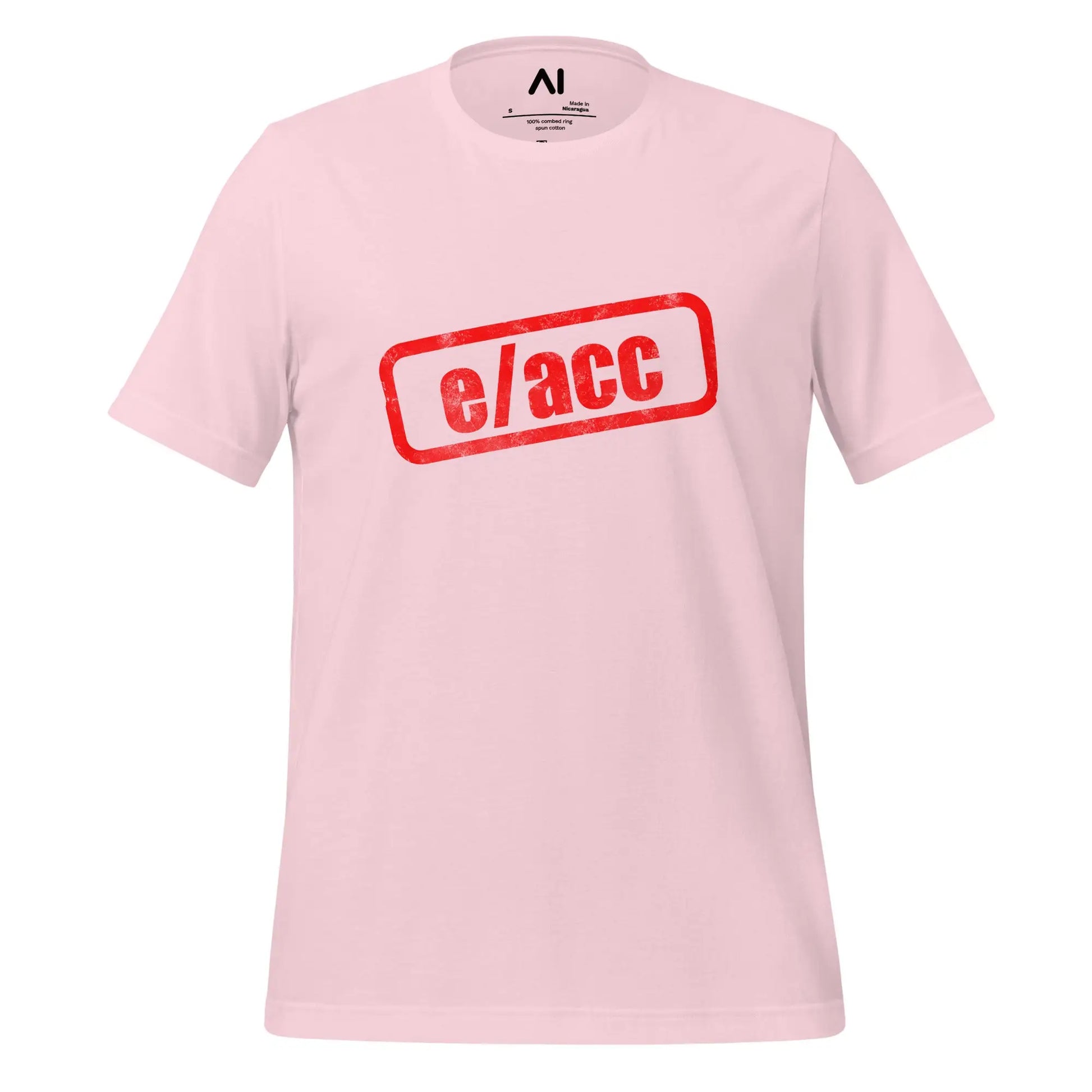 e/acc Stamp T-Shirt (unisex) - Soft Pink / M