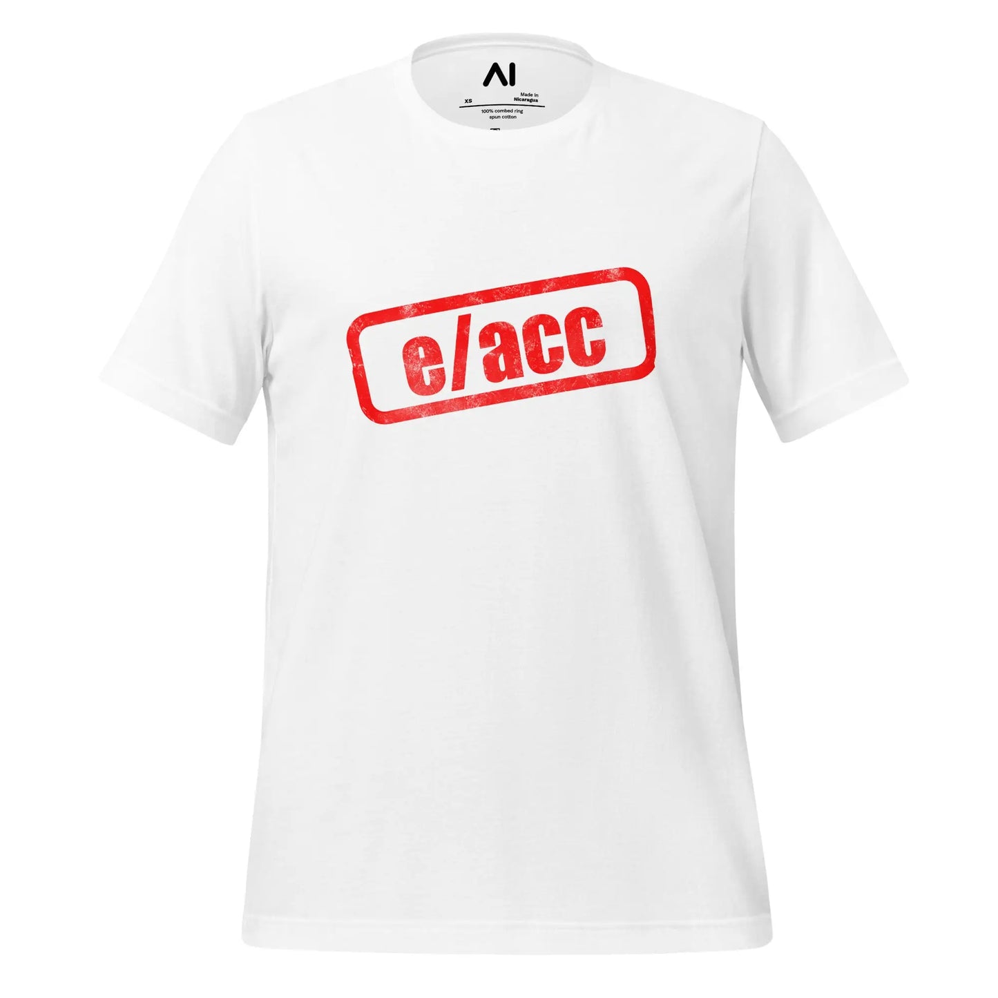 e/acc Stamp T-Shirt (unisex) - White / M