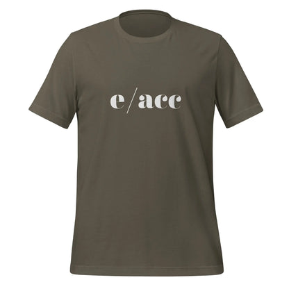 e/acc T-Shirt (unisex) - Army / M