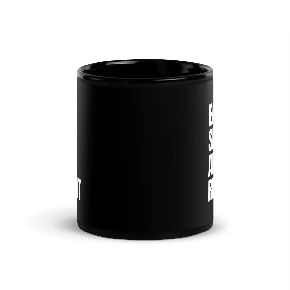 EAT SLEEP AI REPEAT Black Glossy Mug