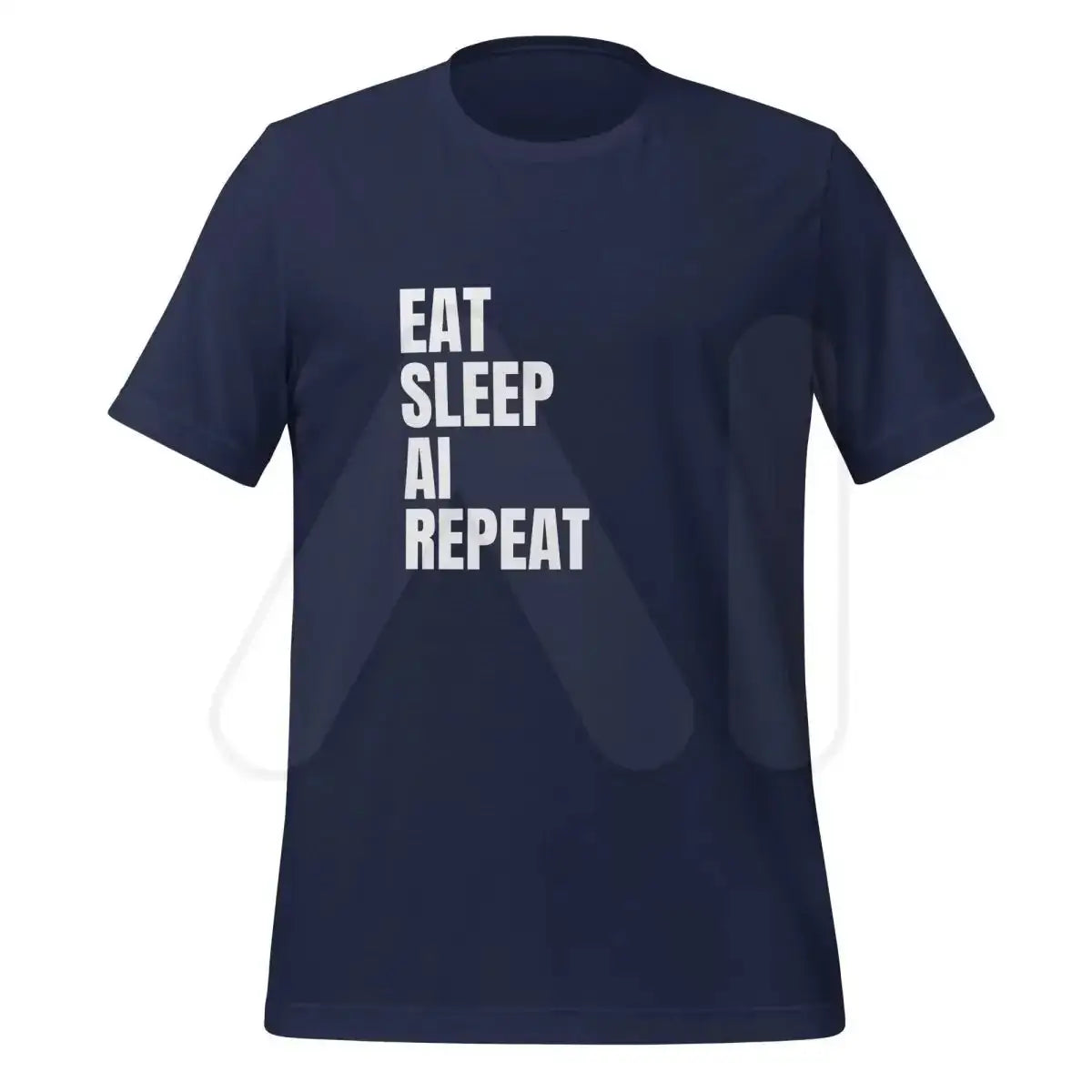 EAT SLEEP AI REPEAT T-Shirt 1 (unisex) - Navy / M