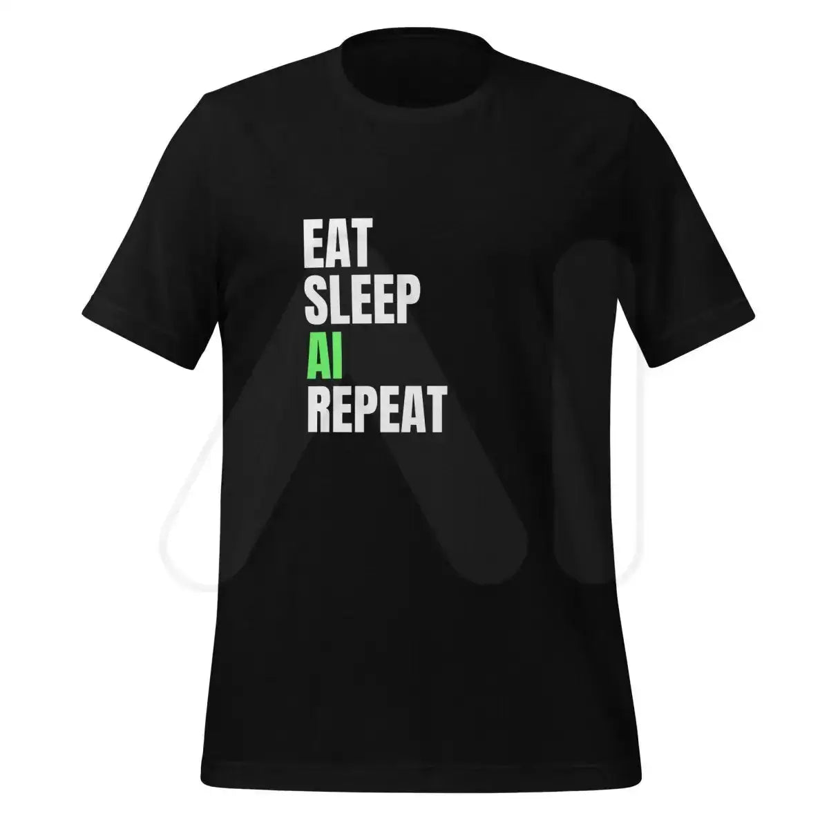 EAT SLEEP AI REPEAT T-Shirt 4 (unisex) - Black / M