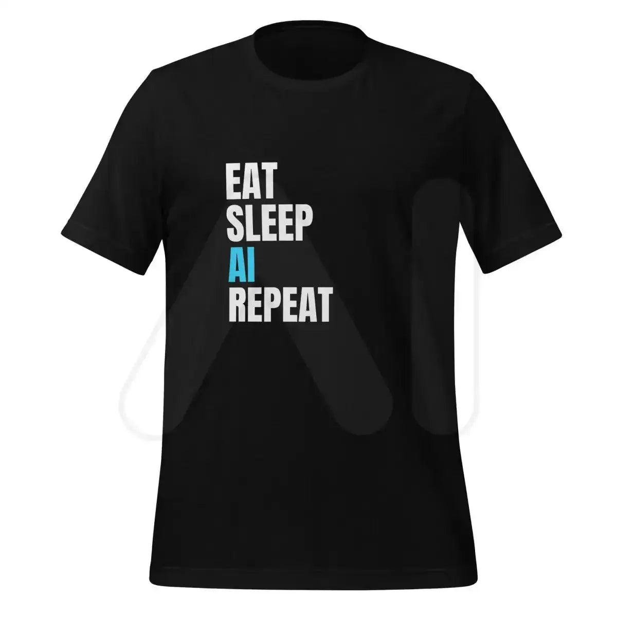 EAT SLEEP AI REPEAT T-Shirt 5 (unisex) - Black / M