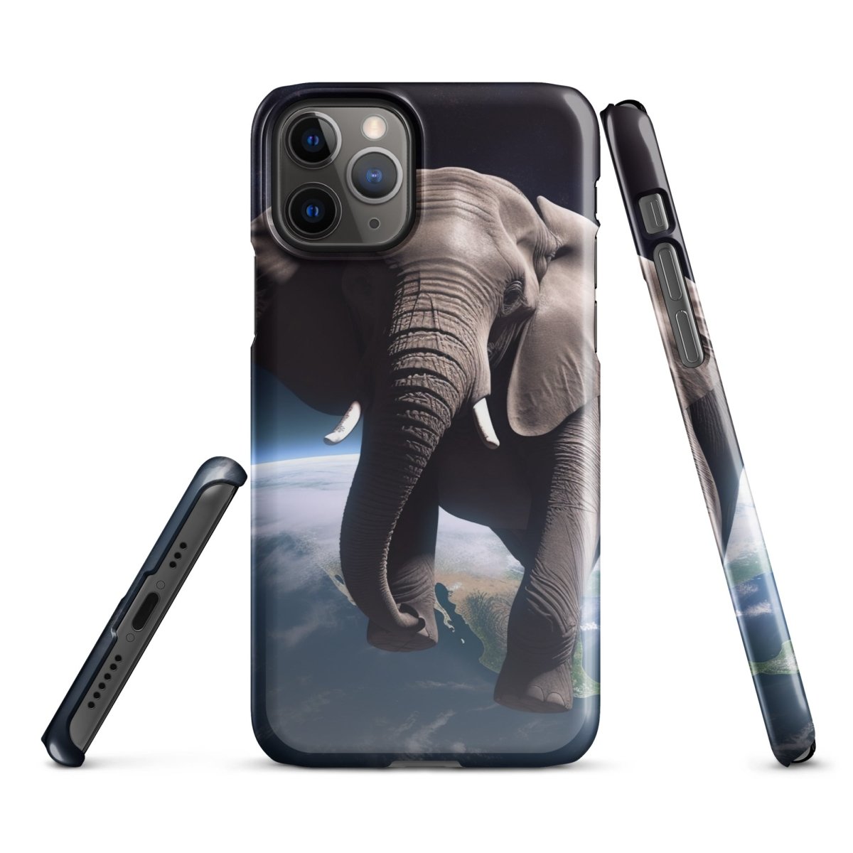 Elephant Floating in Space Snap Case for iPhone® - iPhone 11 Pro - AI Store