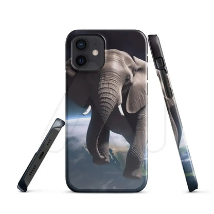 Elephant Floating in Space Snap Case for iPhone® - iPhone 12