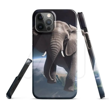 Elephant Floating in Space Snap Case for iPhone® - iPhone 12 Pro Max