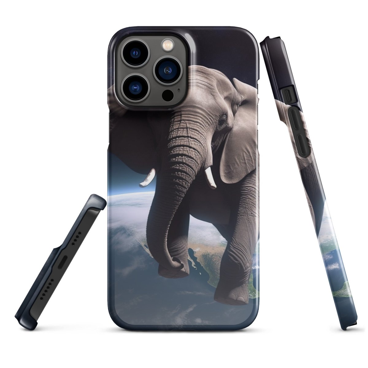 Elephant Floating in Space Snap Case for iPhone® - iPhone 13 Pro Max - AI Store