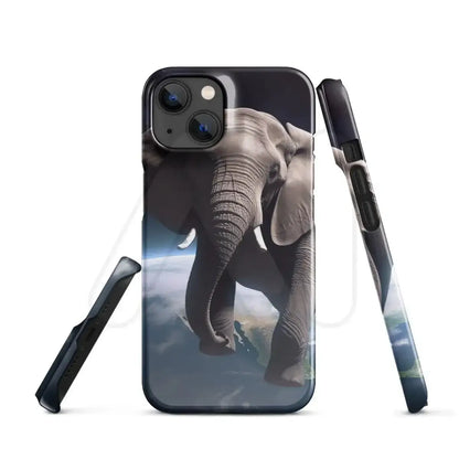 Elephant Floating in Space Snap Case for iPhone® - iPhone 14