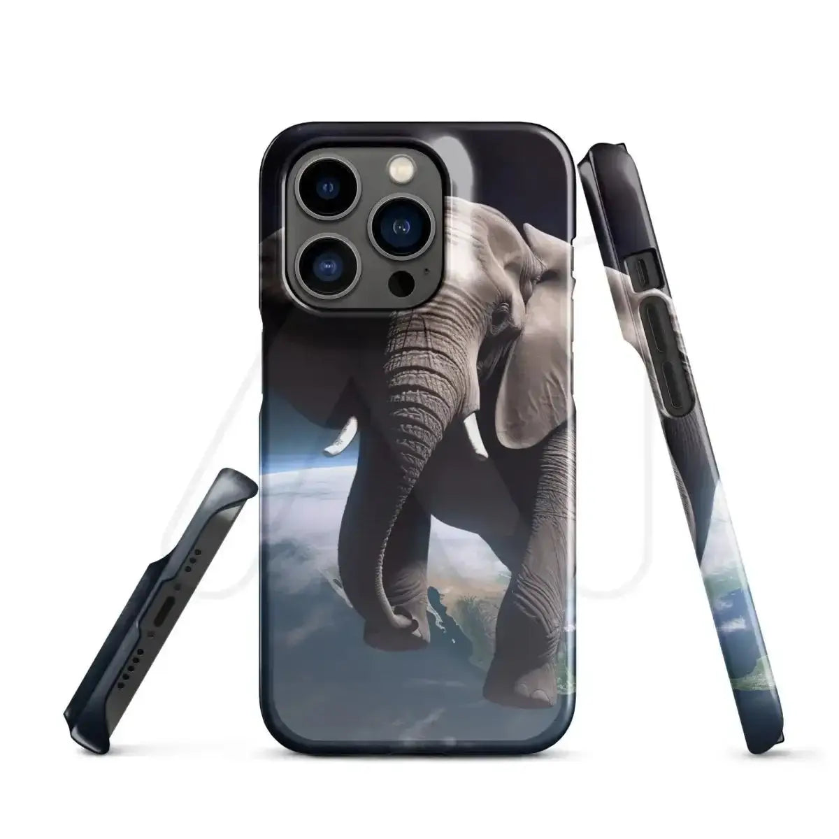 Elephant Floating in Space Snap Case for iPhone® - iPhone 14 Pro