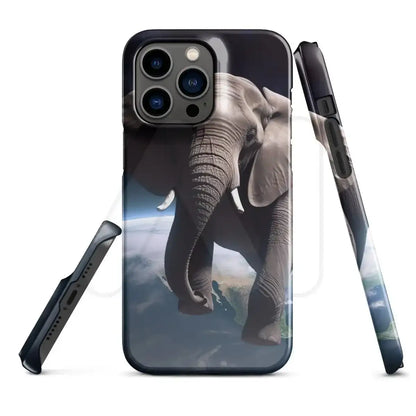 Elephant Floating in Space Snap Case for iPhone® - iPhone 14 Pro Max