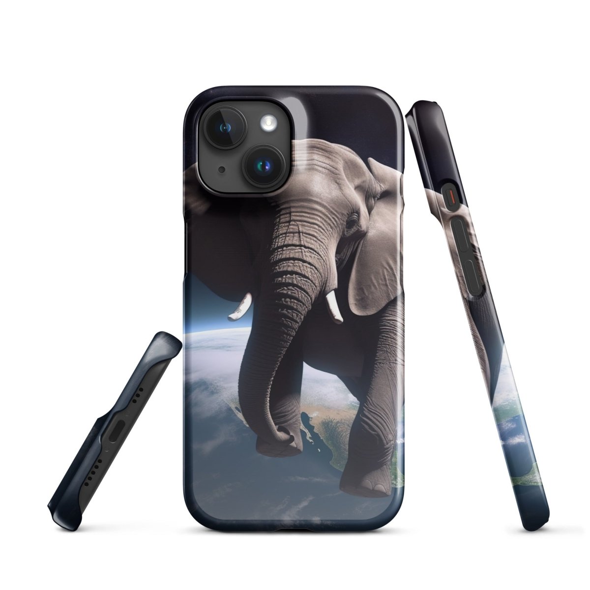 Elephant Floating in Space Snap Case for iPhone® - iPhone 15 - AI Store