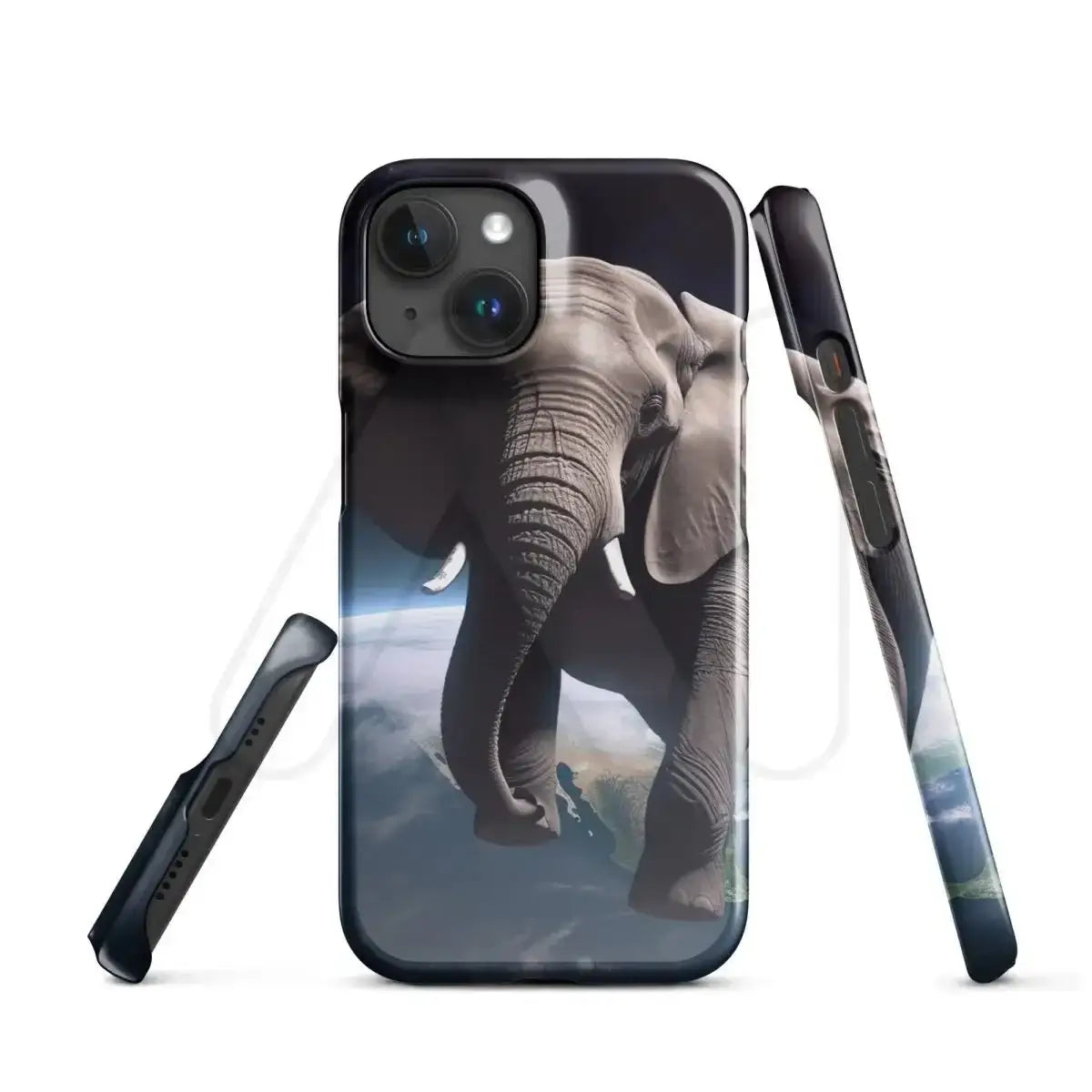 Elephant Floating in Space Snap Case for iPhone® - iPhone 15