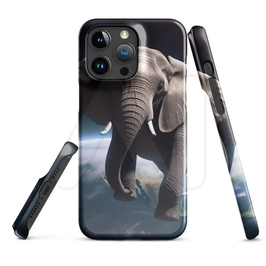 Elephant Floating in Space Snap Case for iPhone® - iPhone 15 Pro Max