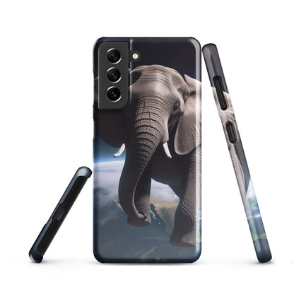 Elephant Floating in Space Snap Case for Samsung® - AI Store