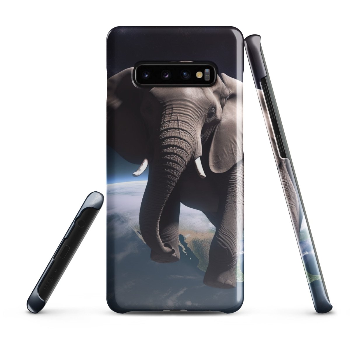 Elephant Floating in Space Snap Case for Samsung® - Samsung Galaxy S10 Plus - AI Store
