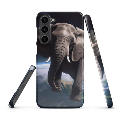 Elephant Floating in Space Snap Case for Samsung® - Samsung Galaxy S23 Plus - AI Store