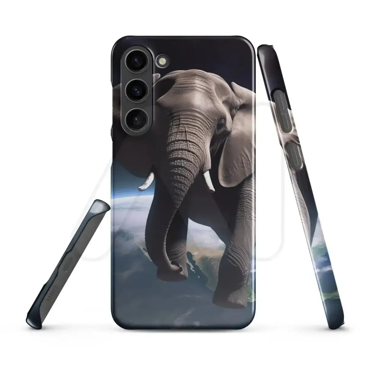 Elephant Floating in Space Snap Case for Samsung® - Samsung Galaxy S23 Plus