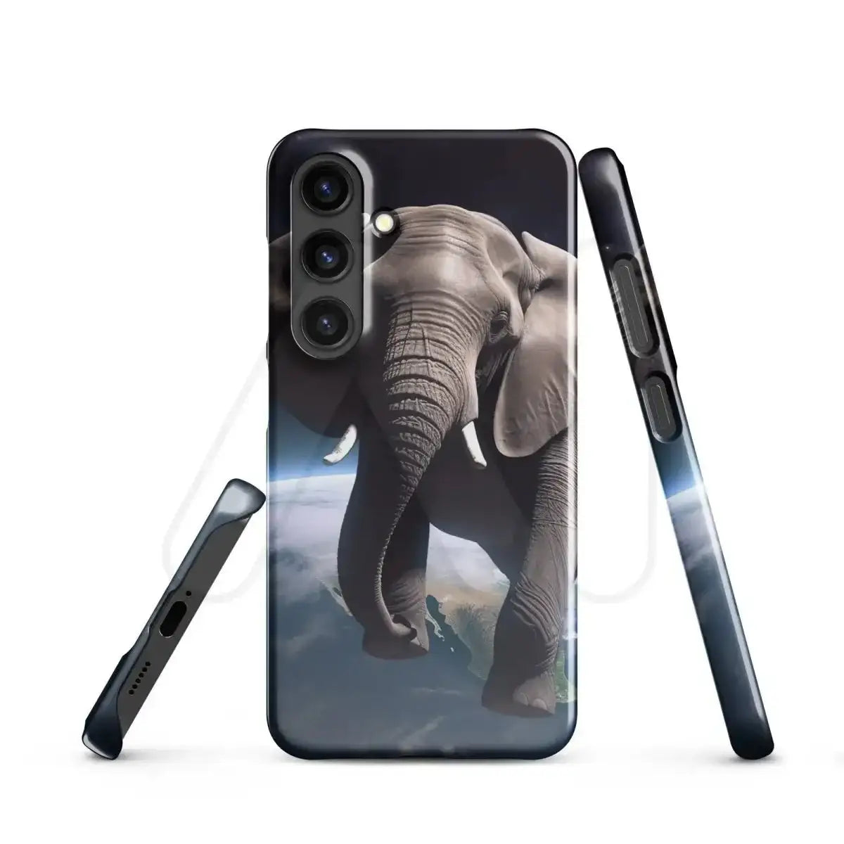 Elephant Floating in Space Snap Case for Samsung® - Samsung Galaxy S24